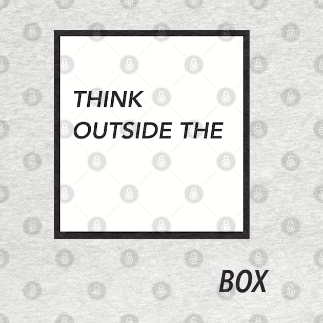 Think outside the box by Holailustra